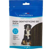 FRANCODEX Paski dentystyczne do żucia dla psa na brzydki zapach z pyska L