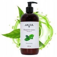 OLEJEK DO MASAŻU AKITO ZIELONA HERBATA OLEJ ARGANOWY NAWILŻAJĄCY 500ML