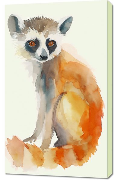 Obraz 60x100cm Lemurek zdjęcie 1