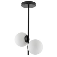 Sufitowa lampa kule KORAL 33637 Sigma molekuły mleczne czarna