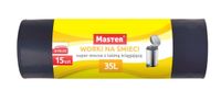 WORKI NA ODPADY HD 35L Z TAŚMĄ ŚCIĄGAJĄCĄ - SUPER MOCNE - BHP HIC S126