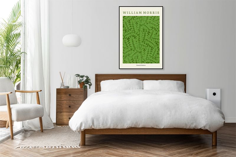 Obraz 30x50cm Design Branch Pattern 2, Morris Vintage do Salonu zdjęcie 3