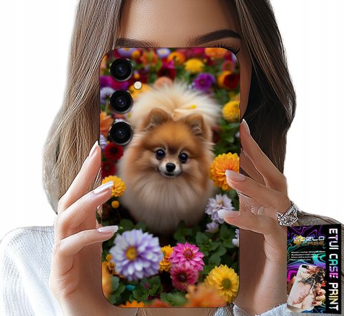 ETUI DO SAMSUNG GALAXY S24 - SŁODKI PIESEK, POMERANIAN CASE + SZKŁO na Arena.pl