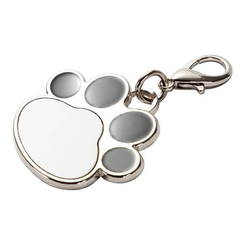 Identyfikator dla psa do sublimacji - czarna łapa zdjęcie 2