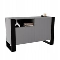 Komoda KARO 120 dąb Wotan design loft salon hit hol drewno