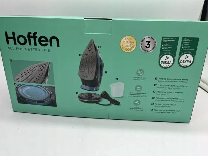 HOFFEN ŻELAZKO BEZPRZEWODOWE zdjęcie 2