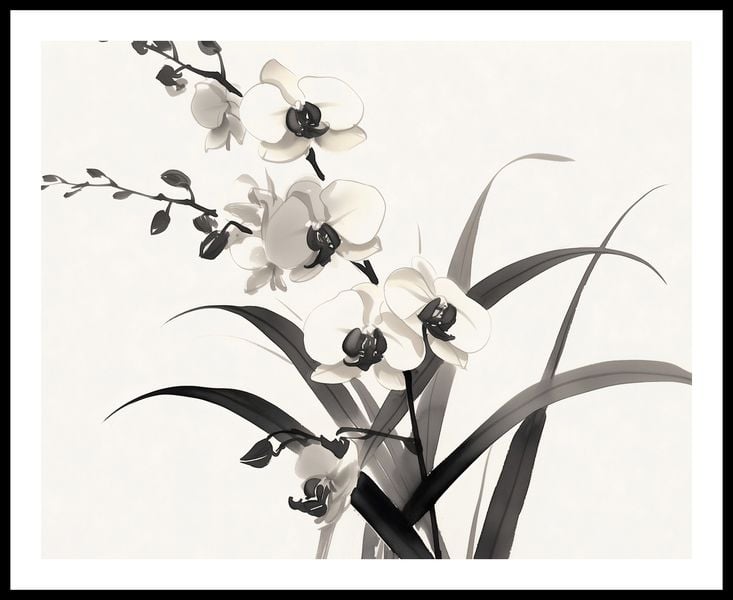 Plakat 76x60,5cm Orchidea zdjęcie 3