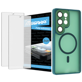 folia do samsung galaxy s25 ultra ochronna + magsafe etui zielone tpu