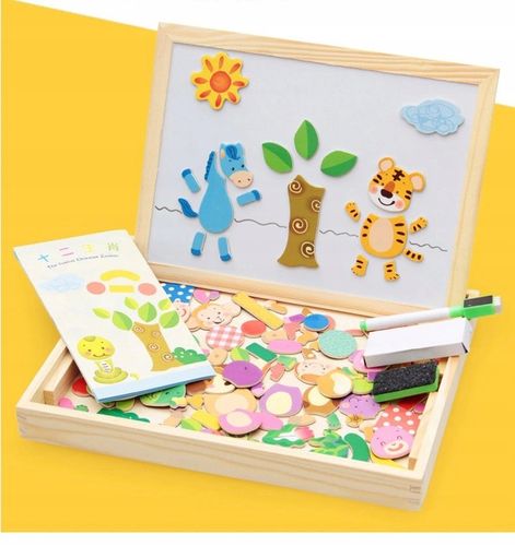 EDUKACYJNA duża WIELOFUNKCYJNA tablica MAGNETYCZNA na Arena.pl