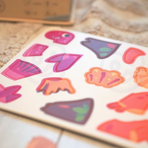 DLA DZIECI  UKŁADANKA MAGNETYCZNA DINOZAURY PUZZLE na Arena.pl