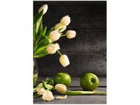 70X50CM OBRAZ BUKIET JASNYCH TULIPANÓW KWIATY ŚCIAN