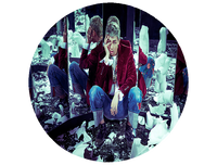 Opłatek na tort BTS