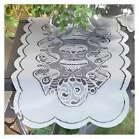 Bieżnik Białe Bombki 50x100 🔲 DomoweTekstylia WN8B34 100 Boże Narodzenie