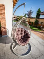 Poduszka pikowana na fotel wiszący KOKON gniazdo poducha na huśtawkę