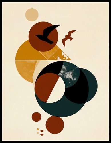 Plakat 50x65cm Kosmiczne Migracje na Arena.pl