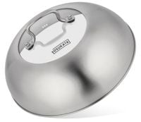 YOSUKATA Pokrywka 29 cm ze Stali i Szkła – Do Patelni Wok 30 cm