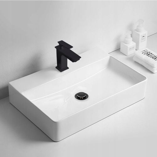 AQUAUNO KOREK DO UMYWALKI KLIK-KLAK MOSIĘŻNY CZARNY BEZ PRZELEWU na Arena.pl