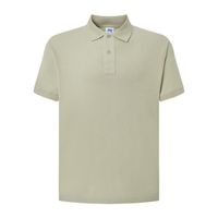 Męskie Polo z dowolnym nadrukiem DTF - kolor bladozielony XXL