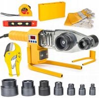 ZGRZEWARKA DO RUR PCV PP 2800W LCD MATRYCE 16-63MM