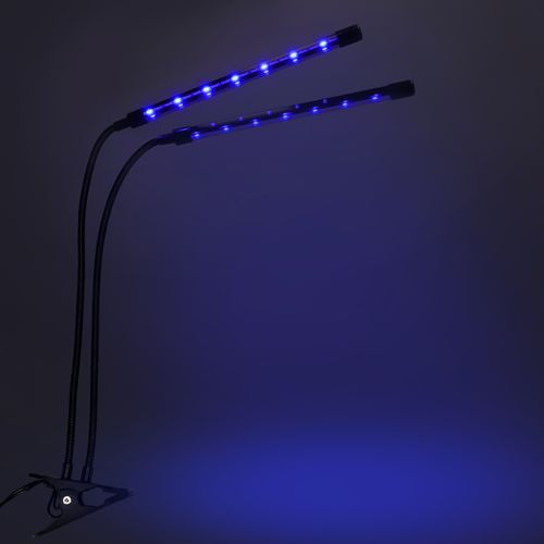 lampa led do wzrostu roślin 40 diod timer 15 w uprawa roślin do domu na Arena.pl