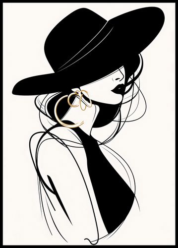Plakat 64x90cm Uwikłana Elegancja na Arena.pl