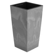 Donica wkład wysoka 26,5x26,5x50 cm beton