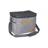 TORBA TERMICZNA 30L PREMIUM PIANKA EVA SZARA NA PIKNIK