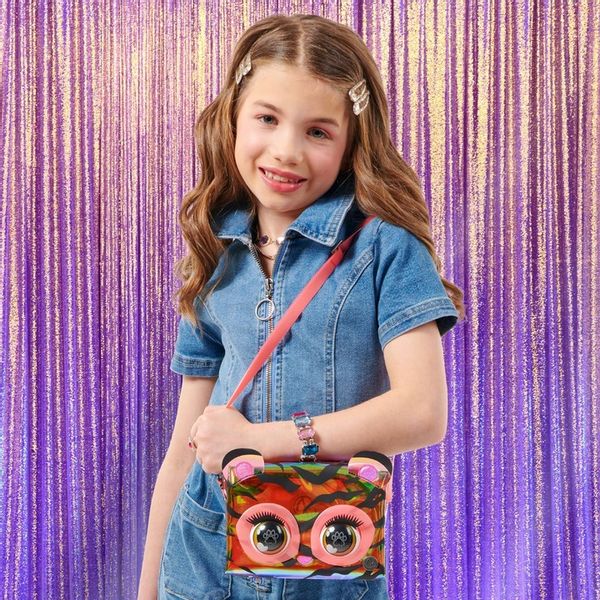 PURSE PETS PURRISMA ZEBRA TOREBKA INTERAKTYWNA Z OCZAMI I DŹWIĘKIEM zdjęcie 4