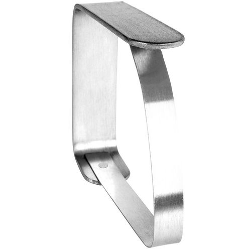 4x Klipsy Stalowe Metalowe Uchwyt Klamra do Obrusu Stołu Ceraty Blatu na Arena.pl