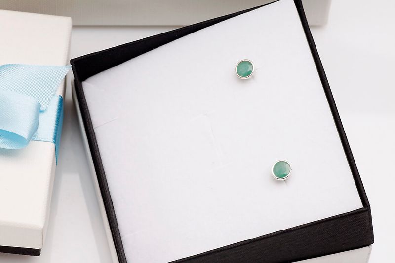 Srebrne kolczyki Staviori zdjęcie 10