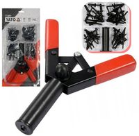 YATO KOMPLET NITOWNICA RĘCZNA NITY PLASTIKOWE ZESTAW NITÓW 41el YT-35970