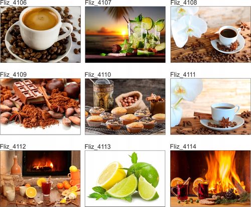 FOTOTAPETA kuchenna KAWA COFFEE FILIŻANKI na Arena.pl