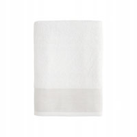 MIĘKKI RĘCZNIK KĄPIELOWY 70x130 delikatny NA BASEN subtelny ECRU home&you