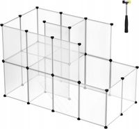 KLATKA DOMEK LEGOWISKO DLA ŚWINEK MORSKICH SKŁADANE 143 x 73 x 93cm