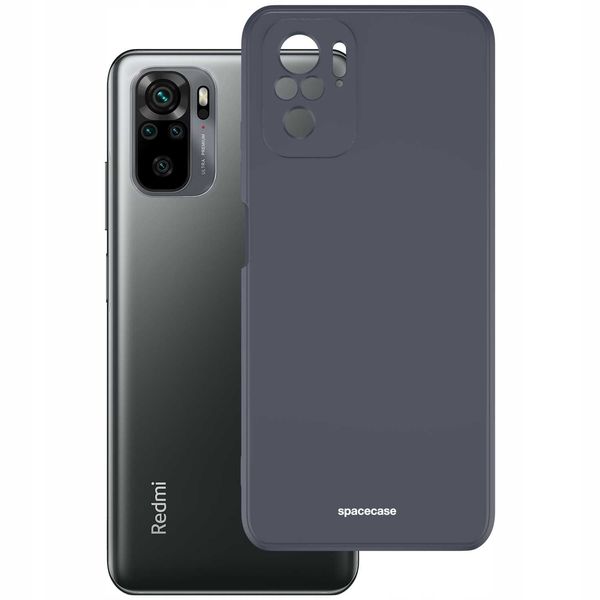 Spacecase Silicone Case Redmi Note 10/10S Black zdjęcie 2