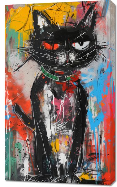 Obraz 60x100cm Gburowaty Kiciak zdjęcie 1