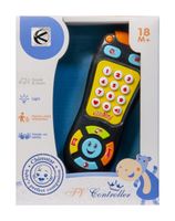 CZARNY INTERAKTYWNY PILOT TV DLA MALUCHA