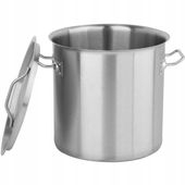 GARNEK WYSOKI Z POKRYWKĄ STALOWY 36 L 36 CM YATO YG-00016