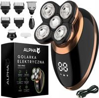 Golarka Męska 5W1 Maszynka do Golenia Brody, Włosów - Trymer Do Nosa