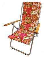 POLSKI SOLIDNY LEŻAK PLAŻOWY GUSIO SOLIDNY 150 KG KRZESŁO TURYSTYCZNE