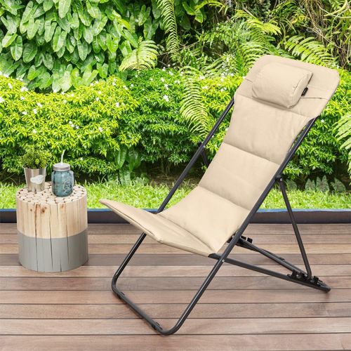 Leżak Grue beżowy na Arena.pl