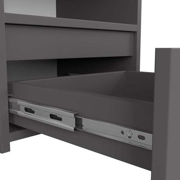 Szafka nocna CL1 40 cm 1 szuflada - grafit szary