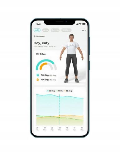 WAGA ŁAZIENKOWA ANALITYCZNA SMART APLIKACJA BLUETOTH SZKŁO + BATERIE GRATIS na Arena.pl