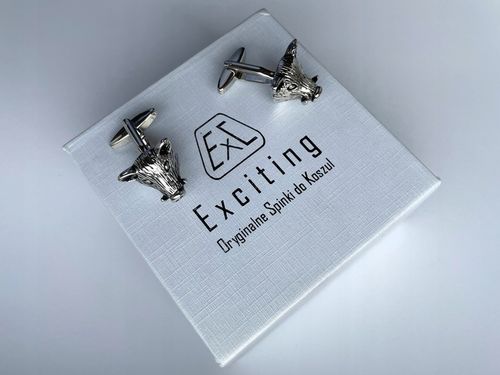 Złote spinki do mankietów Exciting Kotwica Marine Kapitańskie Żeglarskie na Arena.pl