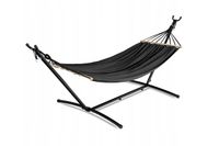 Hamak OGRODOWY w ZE STELAŻEM wygodny PIKNIKOWY Mocny turystyczny 300X150