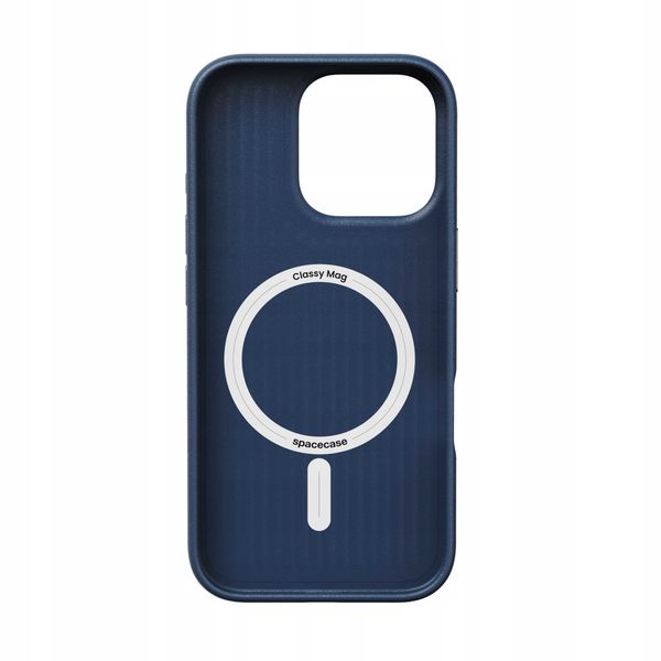 Spacecase Classy Mag Iphone 16 Pro Dark Blue zdjęcie 8