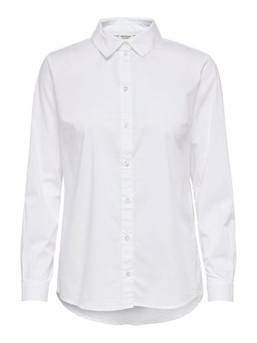 Jacqueline de Yong koszula damska długi rękaw bez wzoru biały rozmiar 38 na Arena.pl