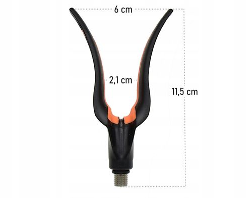 Widełka nasadka tylna dolnika końcówka antypoślizg Method Feeder podpórka na Arena.pl