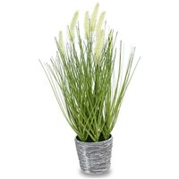 Sztuczna trawa roślina w doniczce ozdobna dekoracyjna do salonu kuchni zielona TR-DOG-041-I