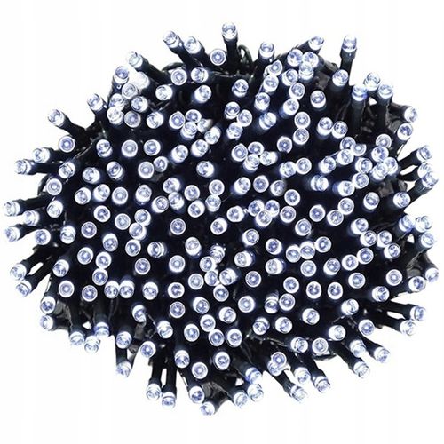 Lampki CHOINKOWE 500 LED ŚWIĄTECZNE BIAŁE ZIMNE ZEWNĘTRZNE WEWNĘTRZNE na Arena.pl